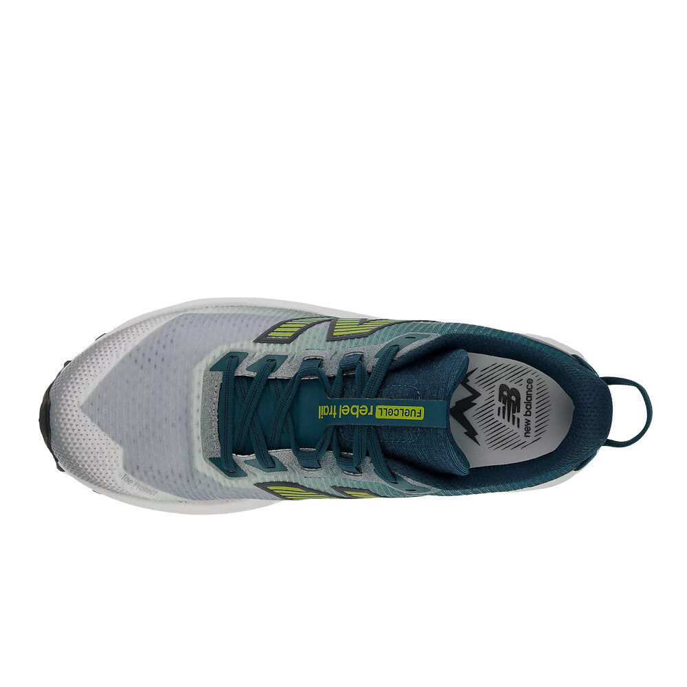 New Balance FuelCell Rebel Men's Trail Running Shoes - Medusa Green/Shadow Grey