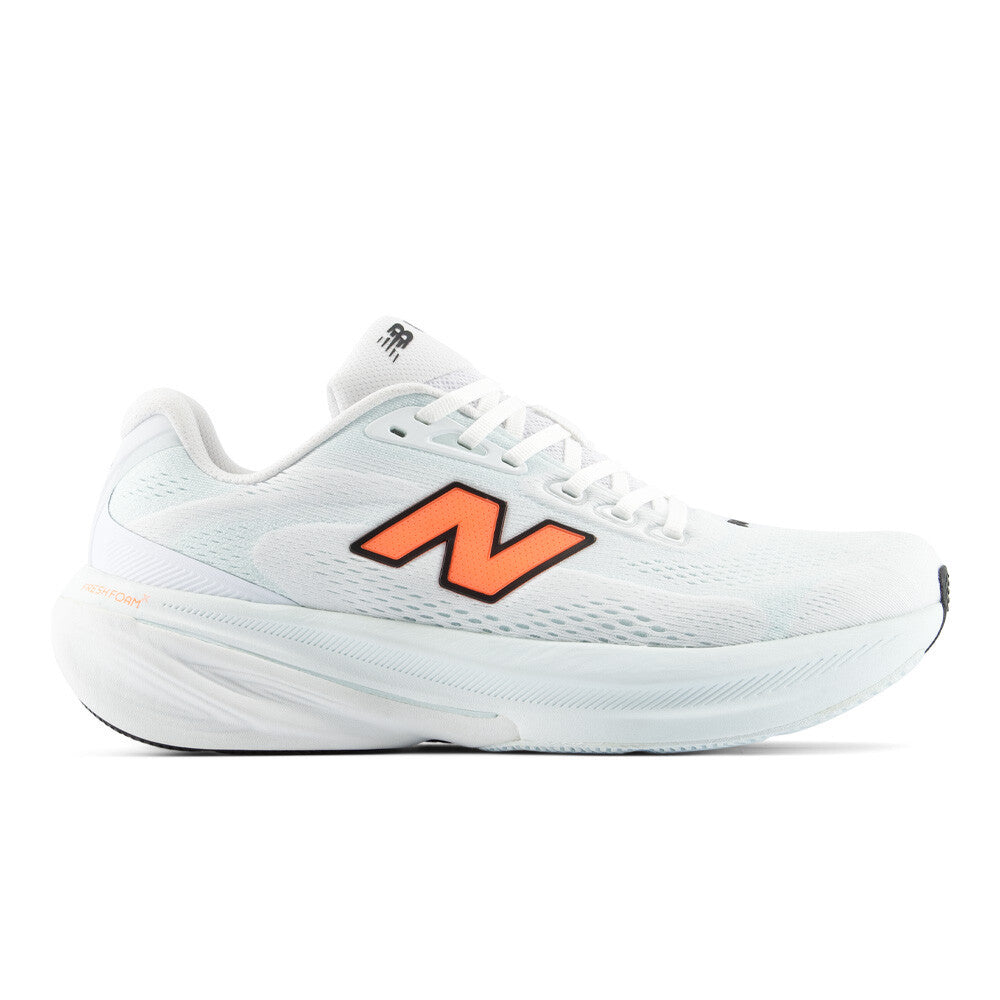 New Balance Fresh Foam X 860v15 Men's Running Shoes - White/Tangerine Heat/Glint Blue