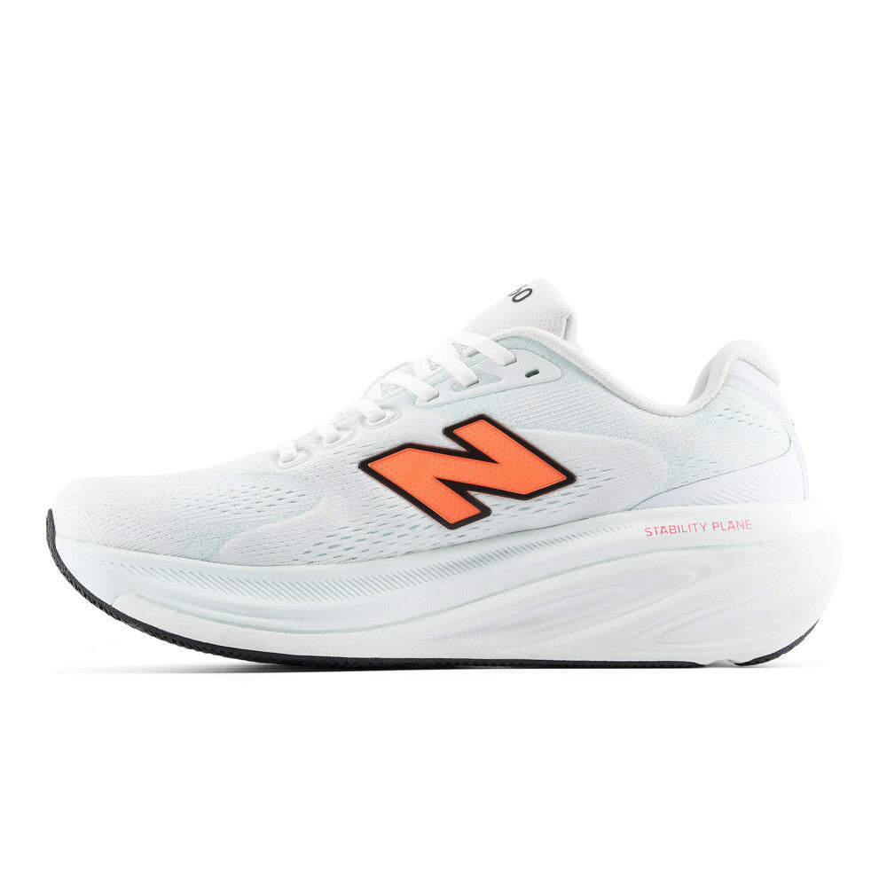 New Balance Fresh Foam X 860v15 Men's Running Shoes - White/Tangerine Heat/Glint Blue