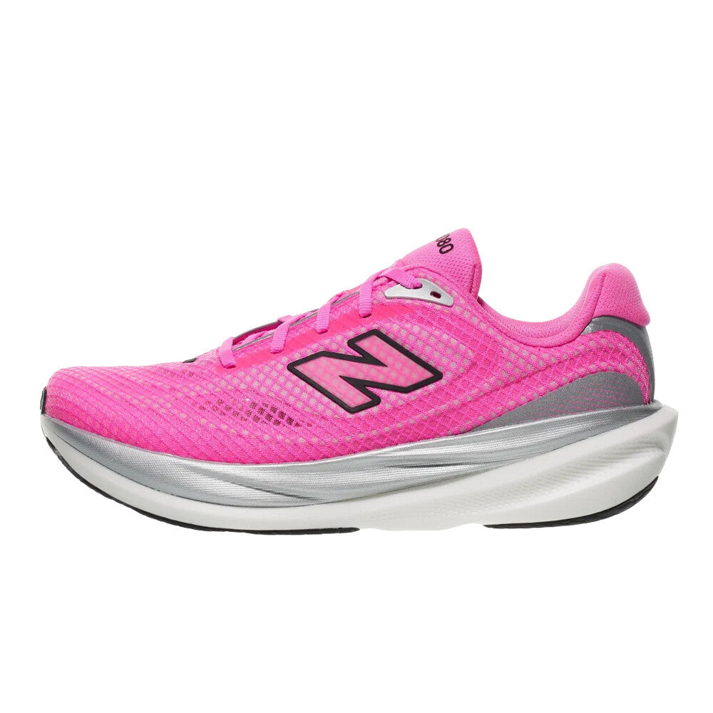 New Balance 1080v15 Breathe Men's Running Shoes - Pink Heat/Black