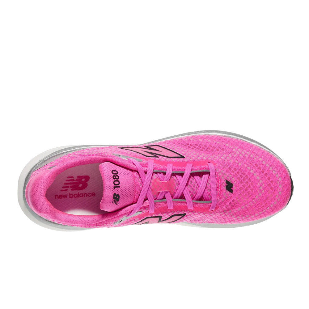 New Balance 1080v15 Breathe Men's Running Shoes - Pink Heat/Black
