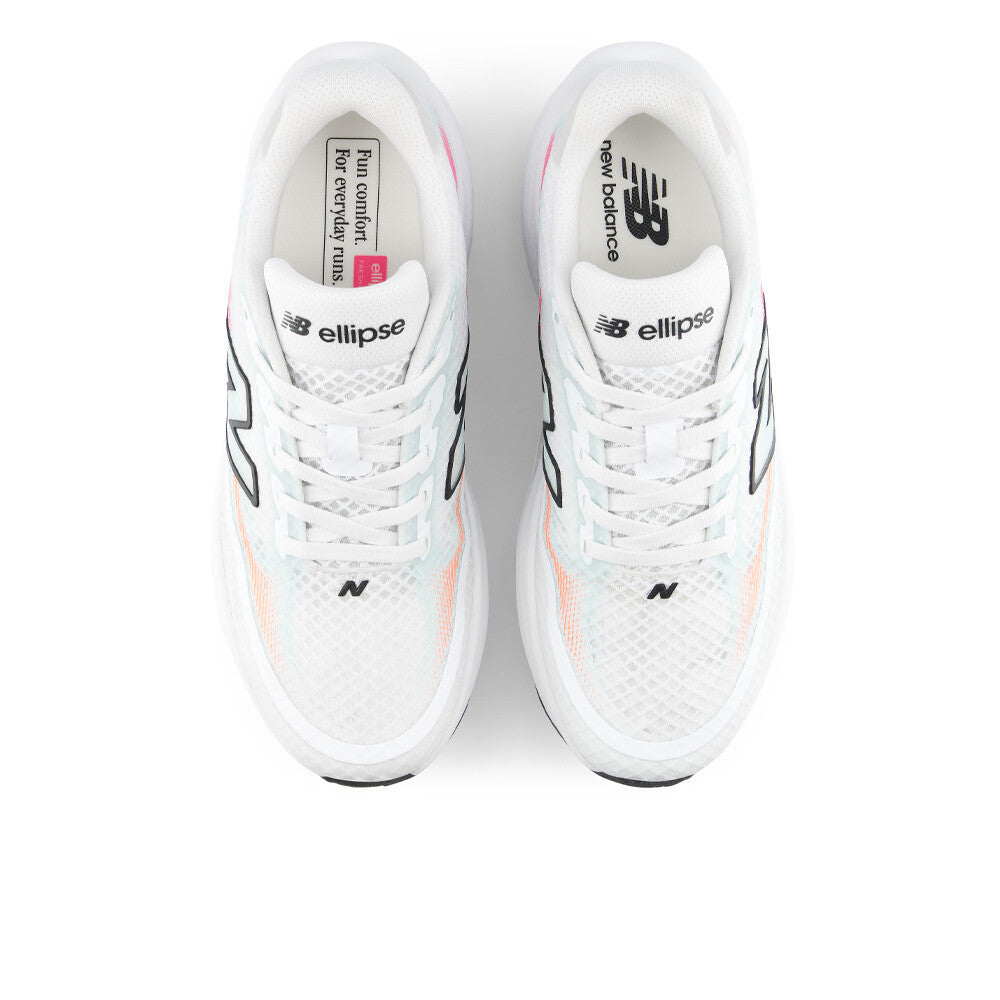 New Balance Ellipse Breathe Men's Running Shoes - White/Black/Glint Blue