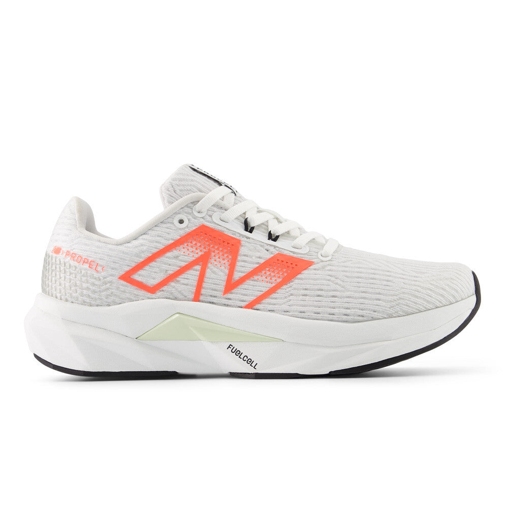 New Balance FuelCell Propel v5 Women's Running Shoes - White/Urgent Red/Mineral