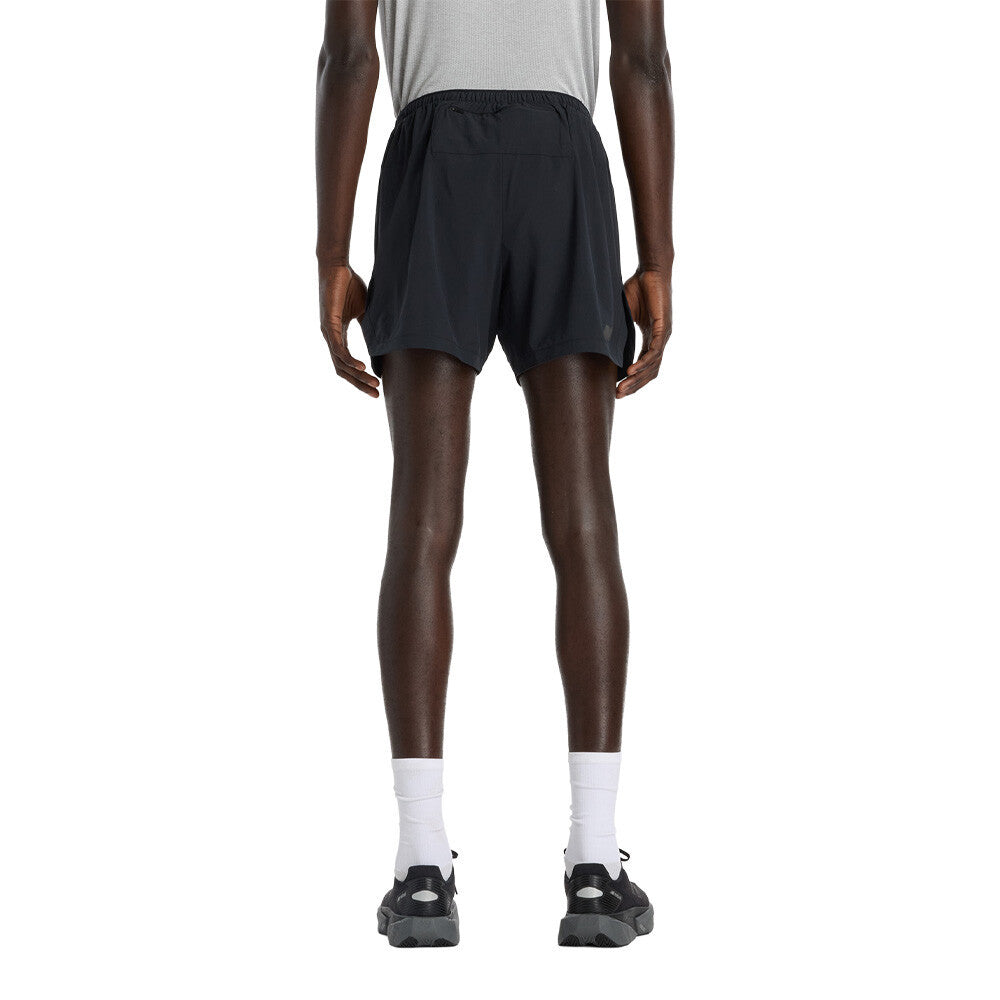 New Balance RC Essential 5 Inch Men's Running Shorts - Black/Slate Grey