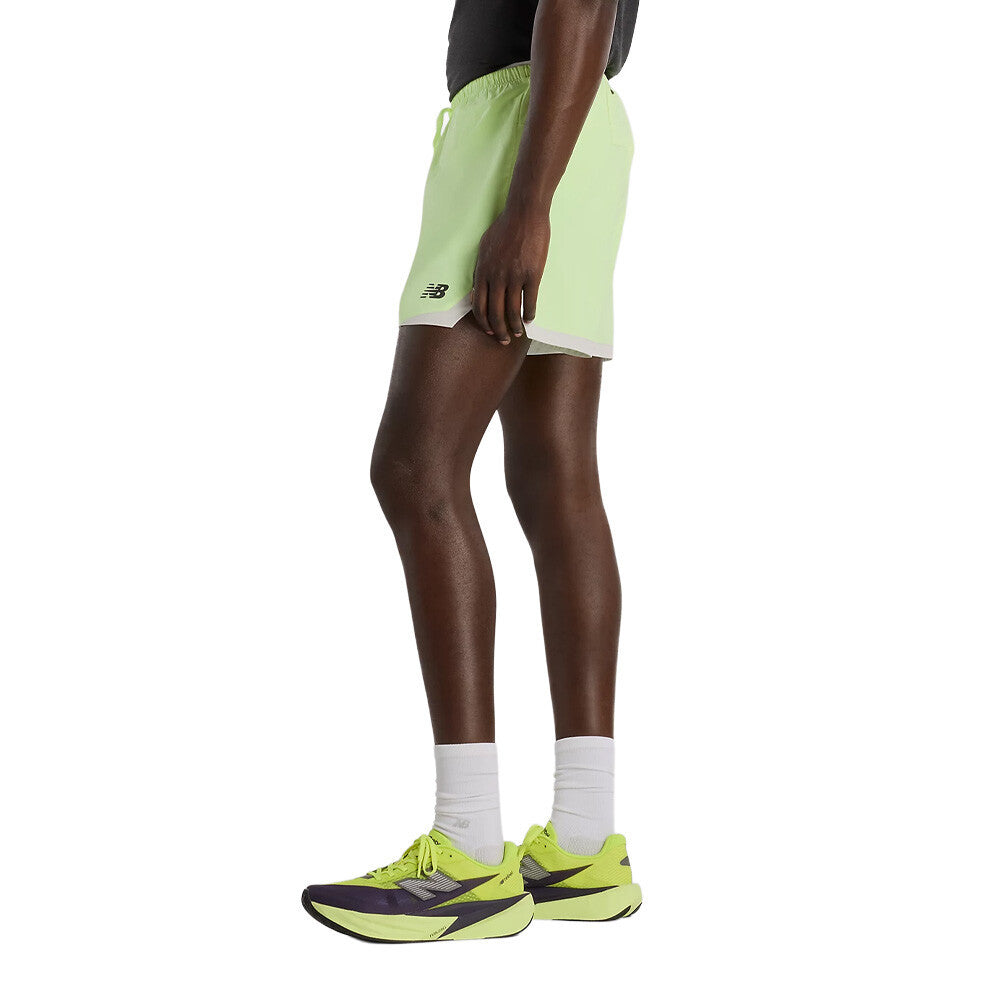 New Balance RC Essential 5 Inch Men's Running Shorts - Afterglow/Slate Grey