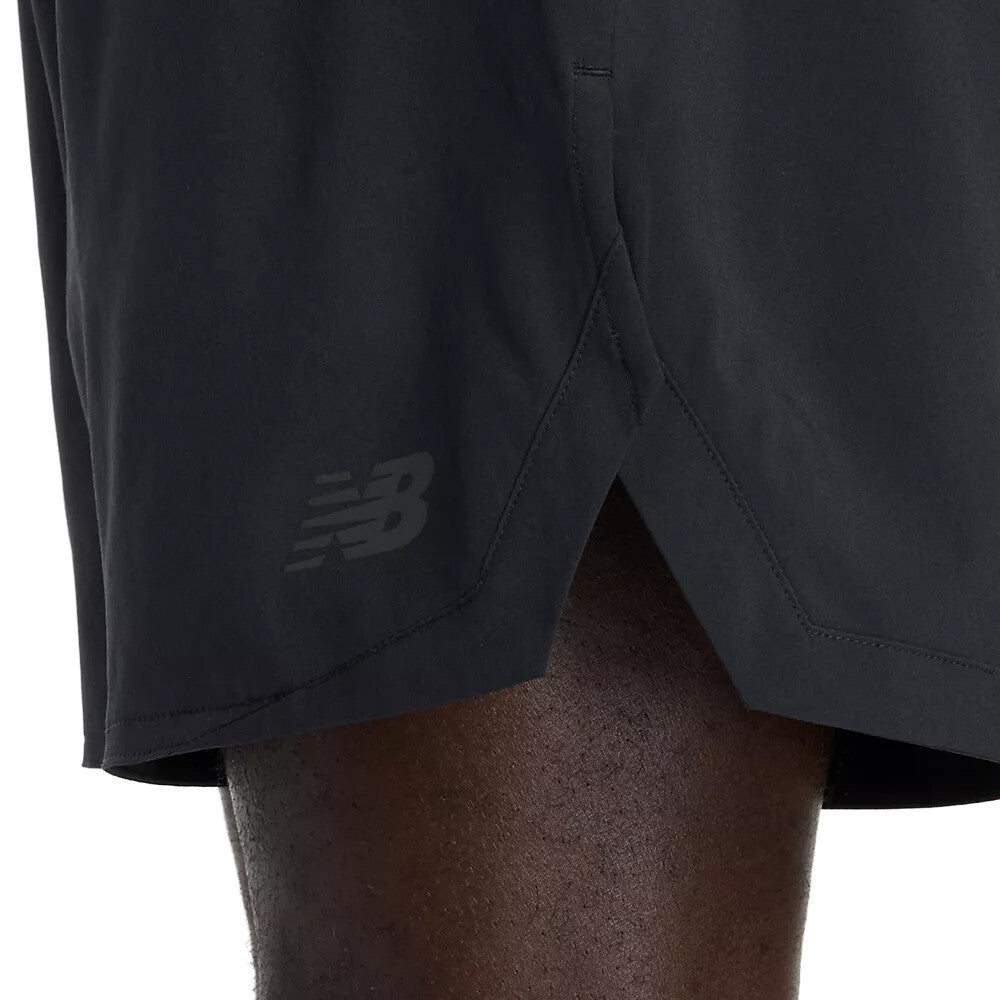 New Balance RC Essential 7 Inch Men's Running Shorts - Black/Slate Grey