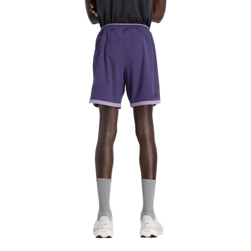 New Balance RC Essential 7 Inch Men's Running Shorts - Purple
