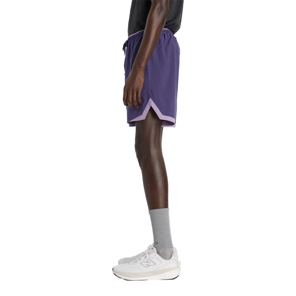 New Balance RC Essential 7 Inch Men's Running Shorts - Purple