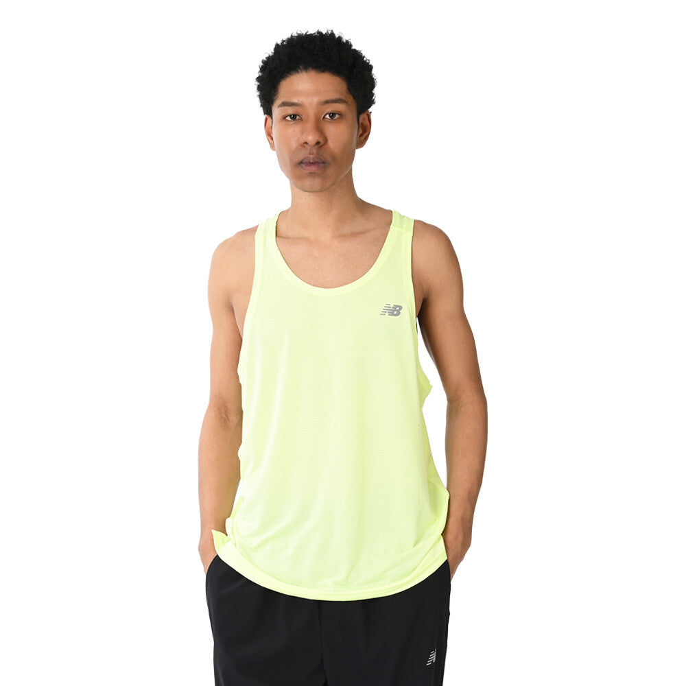 New Balance Sport Essentials Men's Vest - Yellow