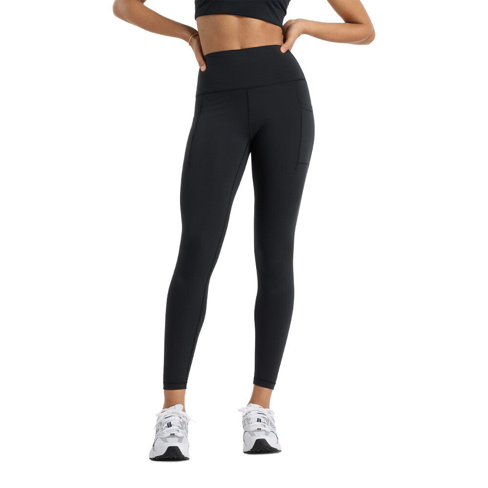 New Balance Sleek Pocket High Rise 25 Inch Women's Tights - Black
