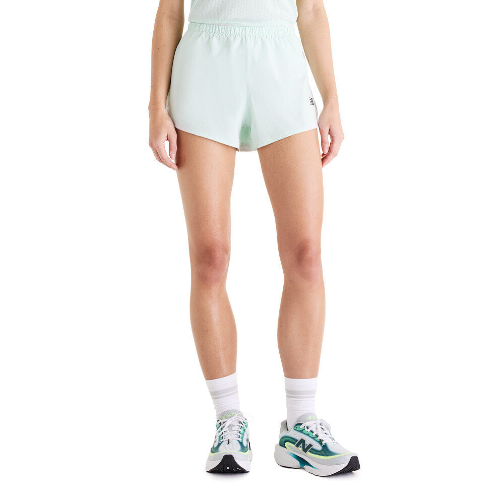 New Balance Run Essentials Women's Running Shorts - Cosmic Jade