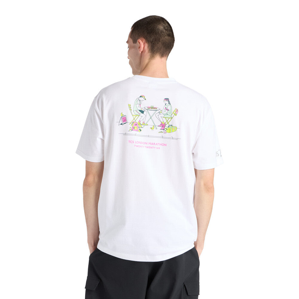 New Balance London Edition Graphic Men's T-Shirt - White