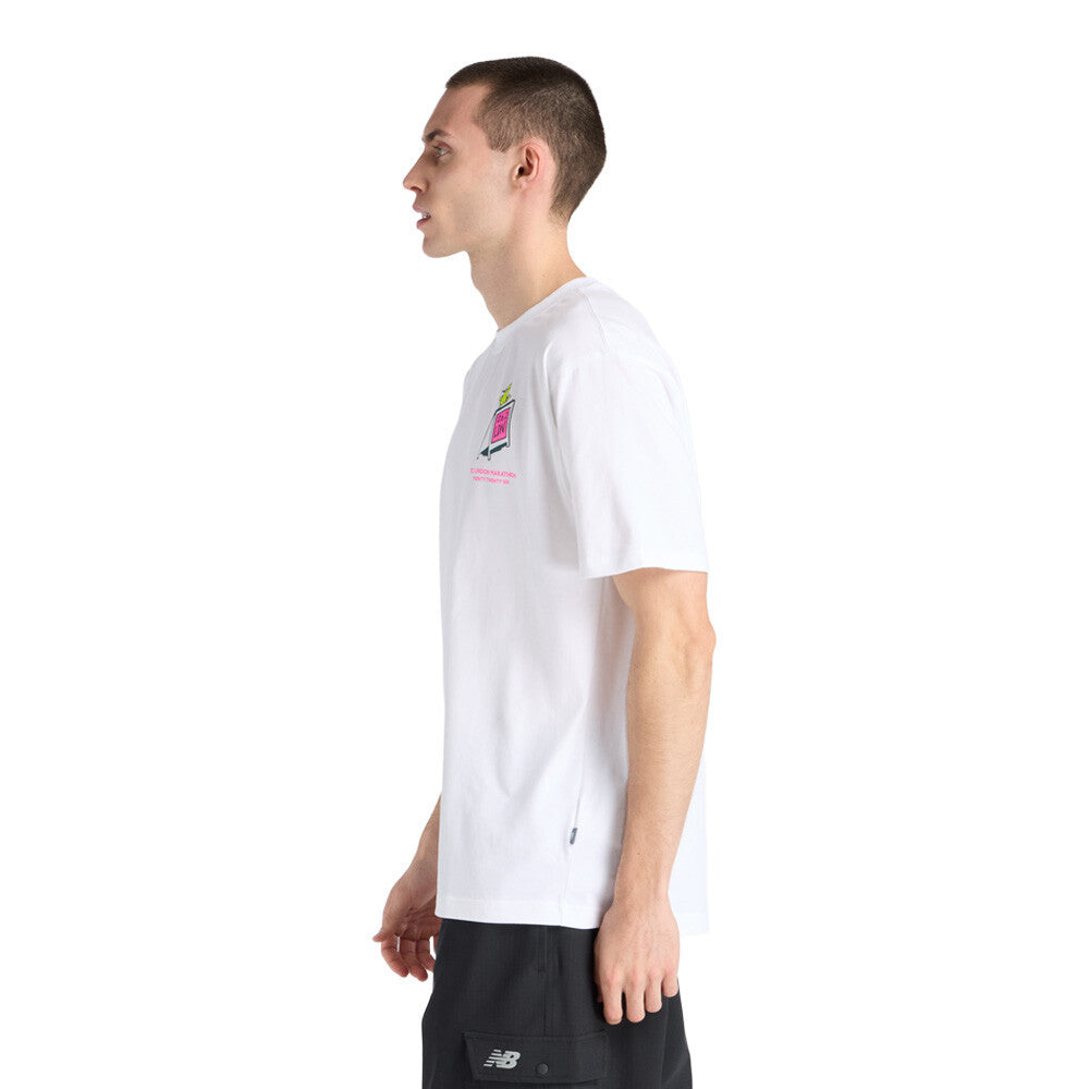 New Balance London Edition Graphic Men's T-Shirt - White