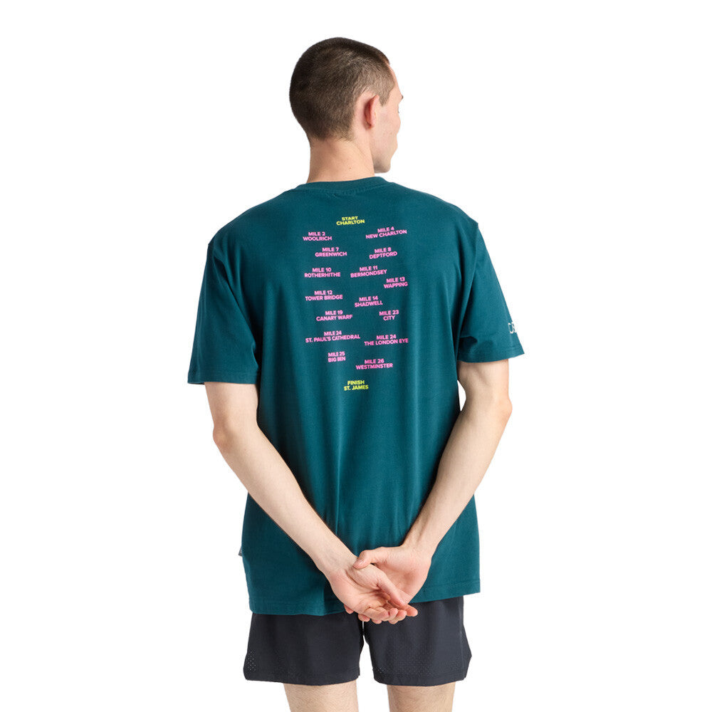 New Balance London Edition Graphic Men's T-Shirt - Medusa Green