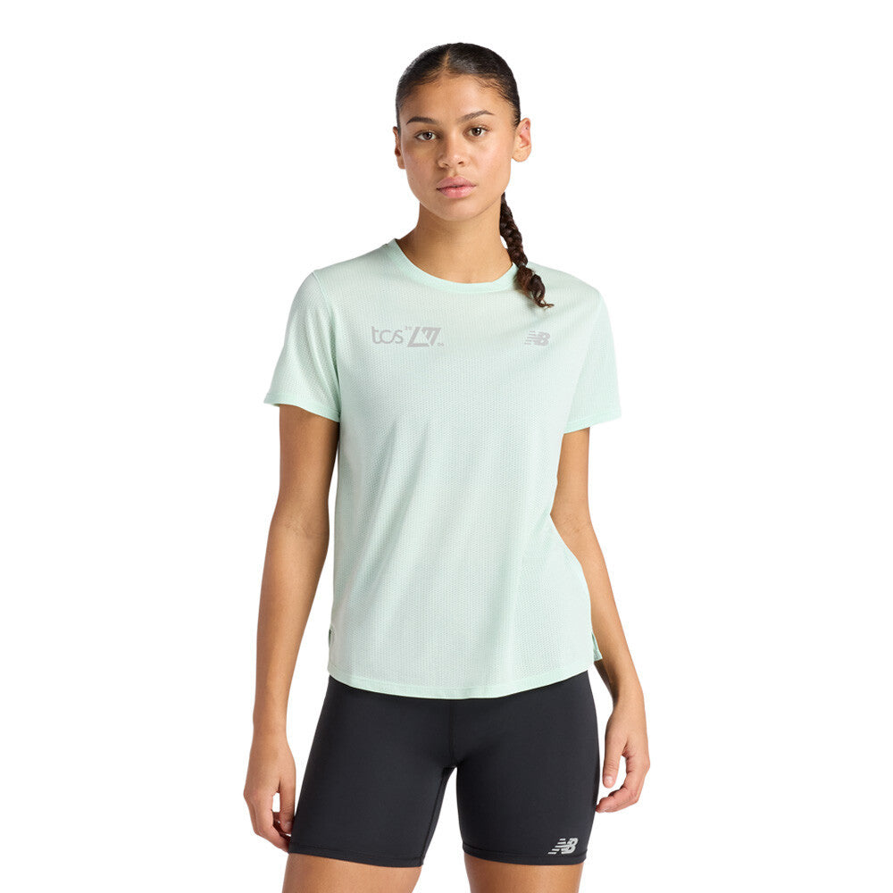 New Balance London Edition RC Essential Women's Running T-Shirt - Green