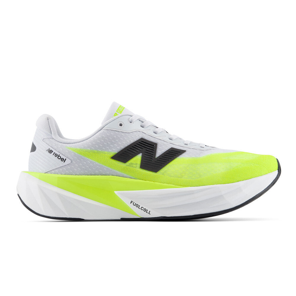 New Balance FuelCell Rebel v5 Men's Running Shoes - Fresh Air/Alkaline Green