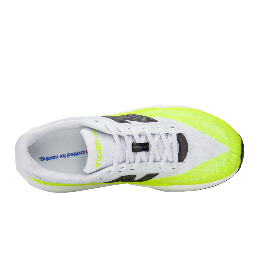 New Balance FuelCell Rebel v5 Men's Running Shoes - Fresh Air/Alkaline Green