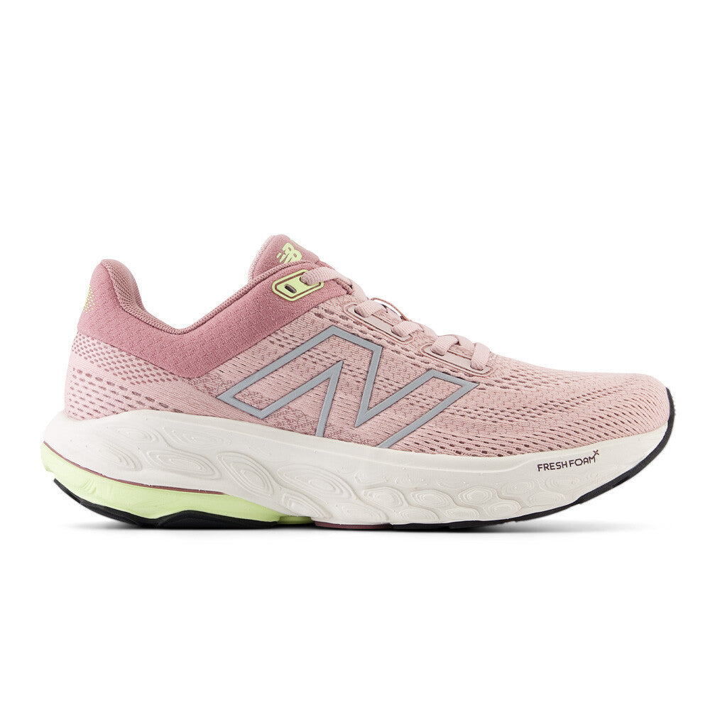 New Balance Fresh Foam X 860v14 Women's Running Shoes (2A Width) - Orb Pink/Rosewood/Limelight