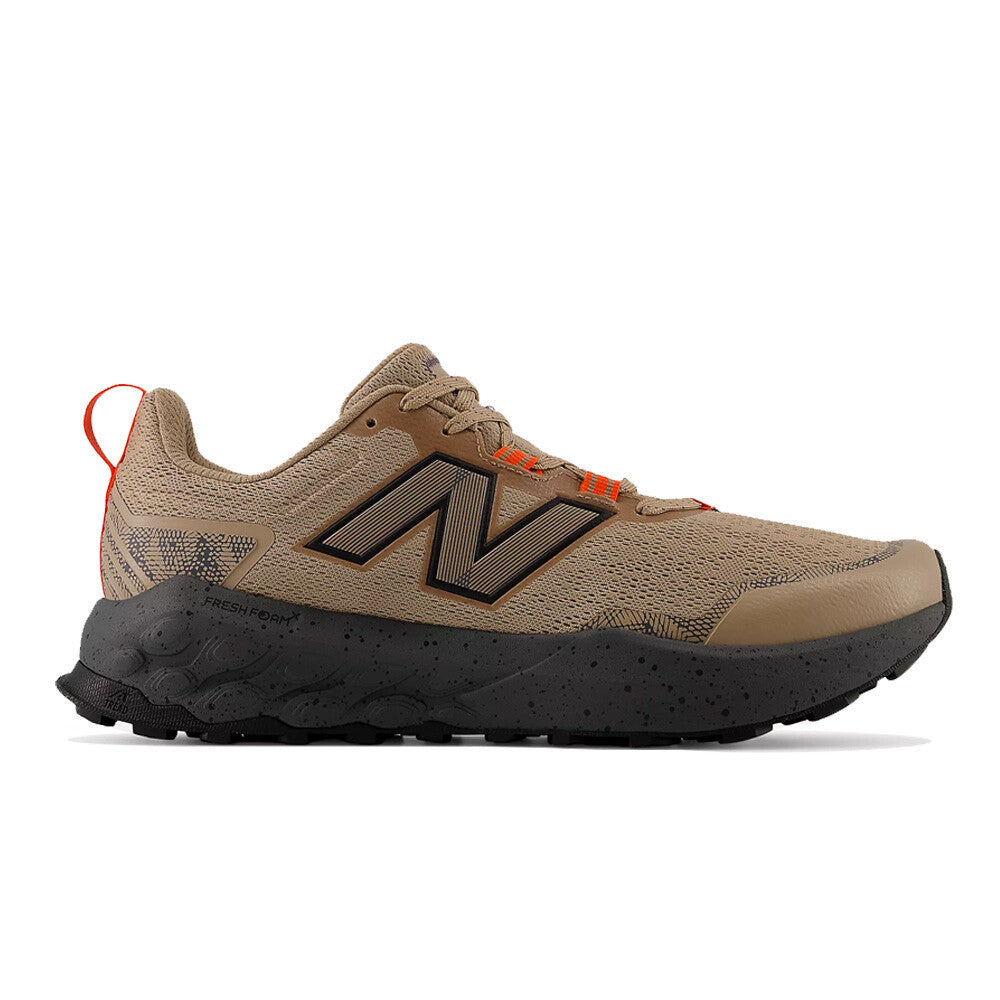 New Balance Fresh Foam X Garoe V2 Men's Trail Running Shoes - Flat Taupe/Urgent Red/Castlerock