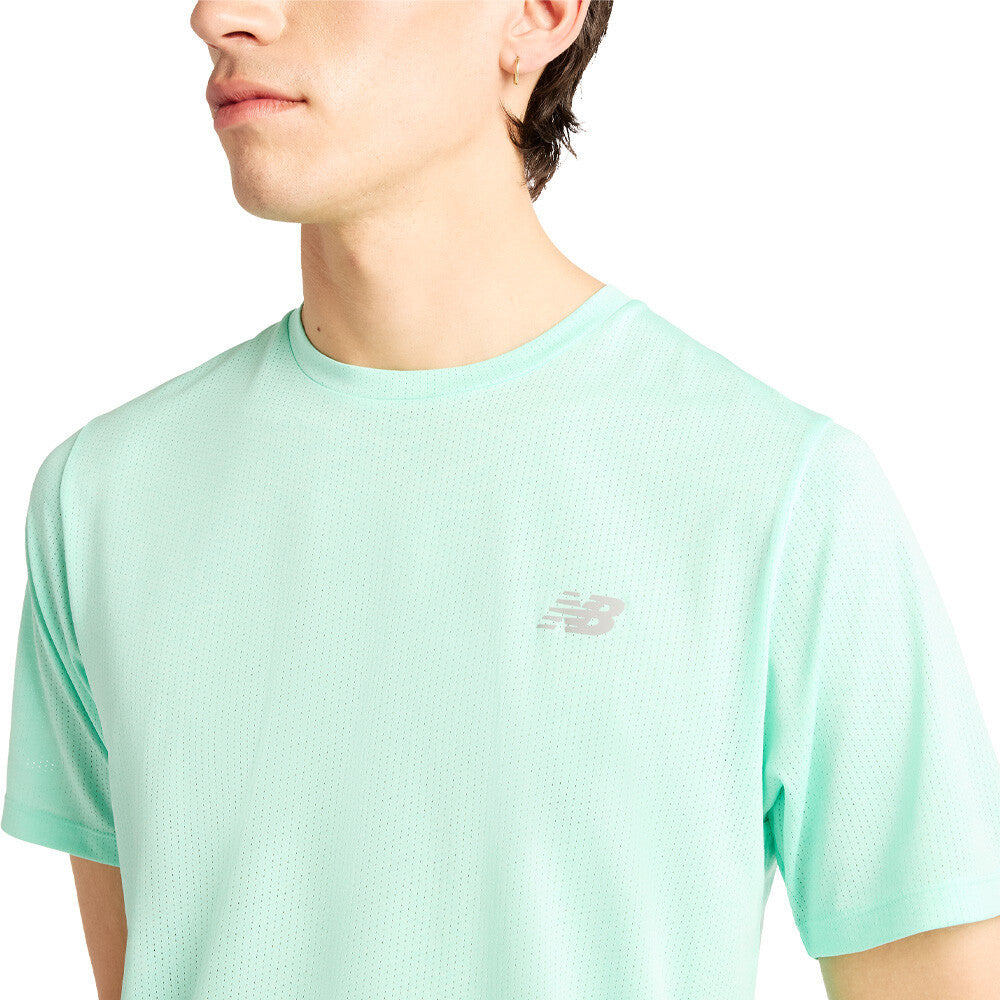 New Balance RC Essential Men's Running T-Shirt - Bright Mint