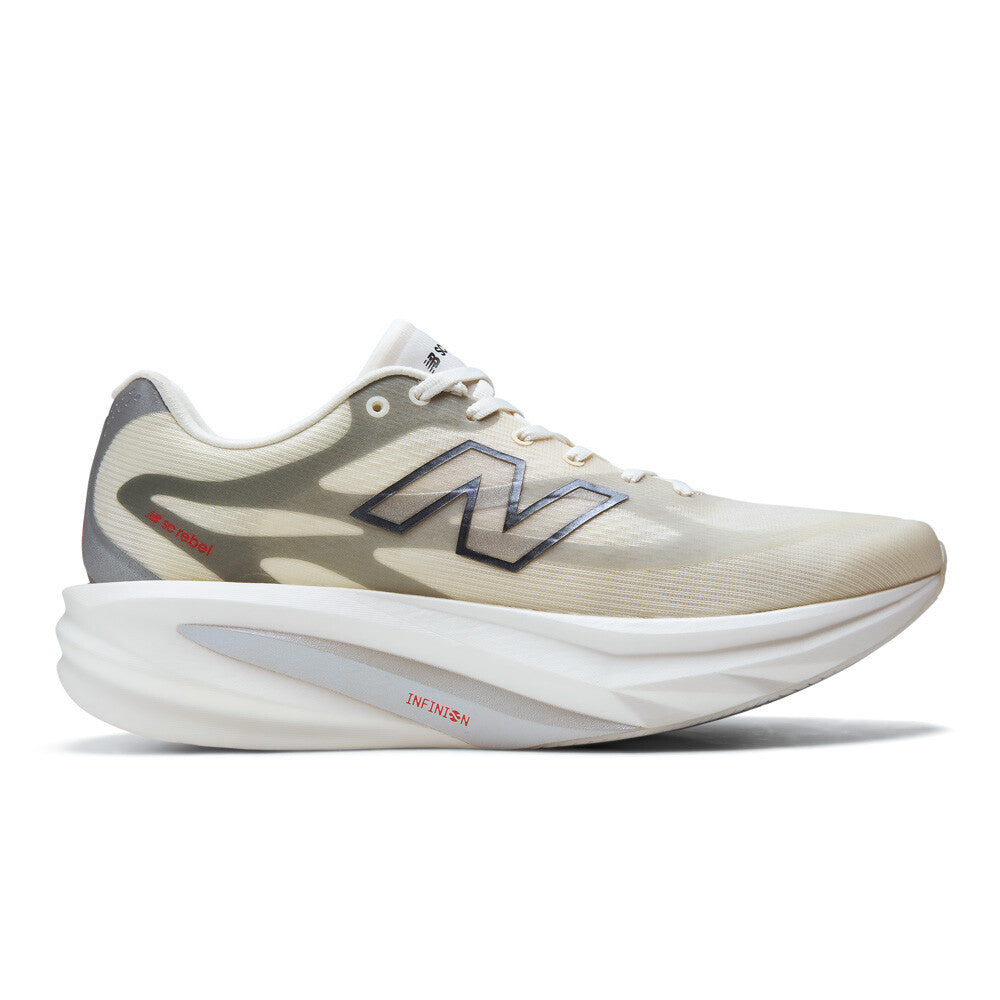 New Balance SuperComp Rebel Men's Running Shoes (2E Width) - Angora/Slate Grey