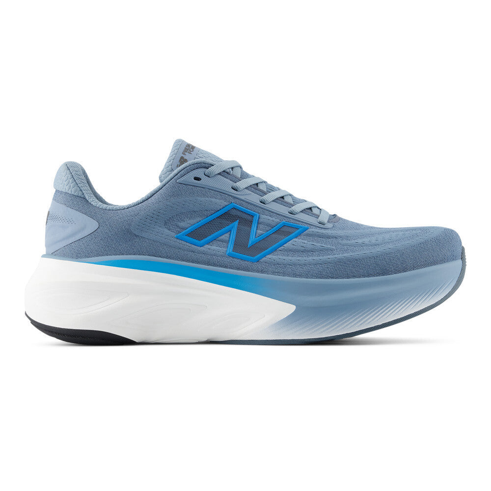 New Balance Fresh Foam X More v6 Men's Running Shoes (2E Width) - Zinc Blue/Altitude