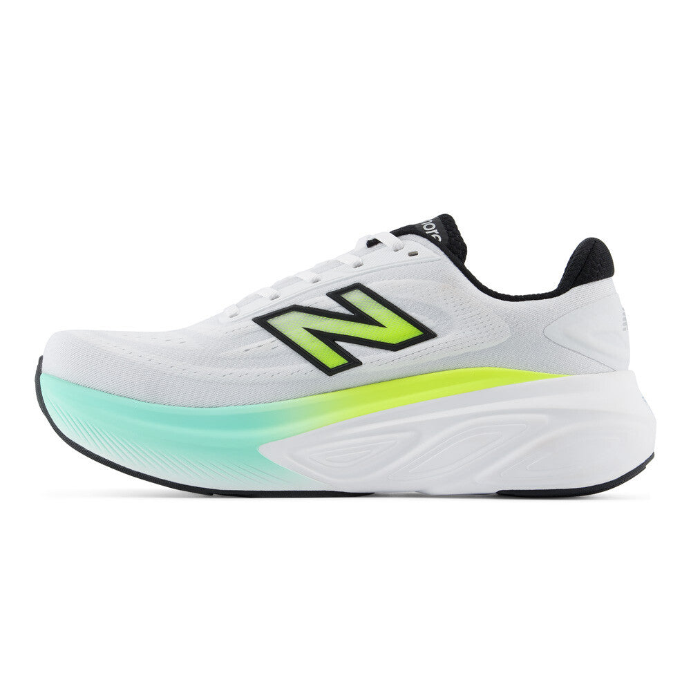 New Balance Fresh Foam X More v6 Men's Running Shoes - White/Bright Mint