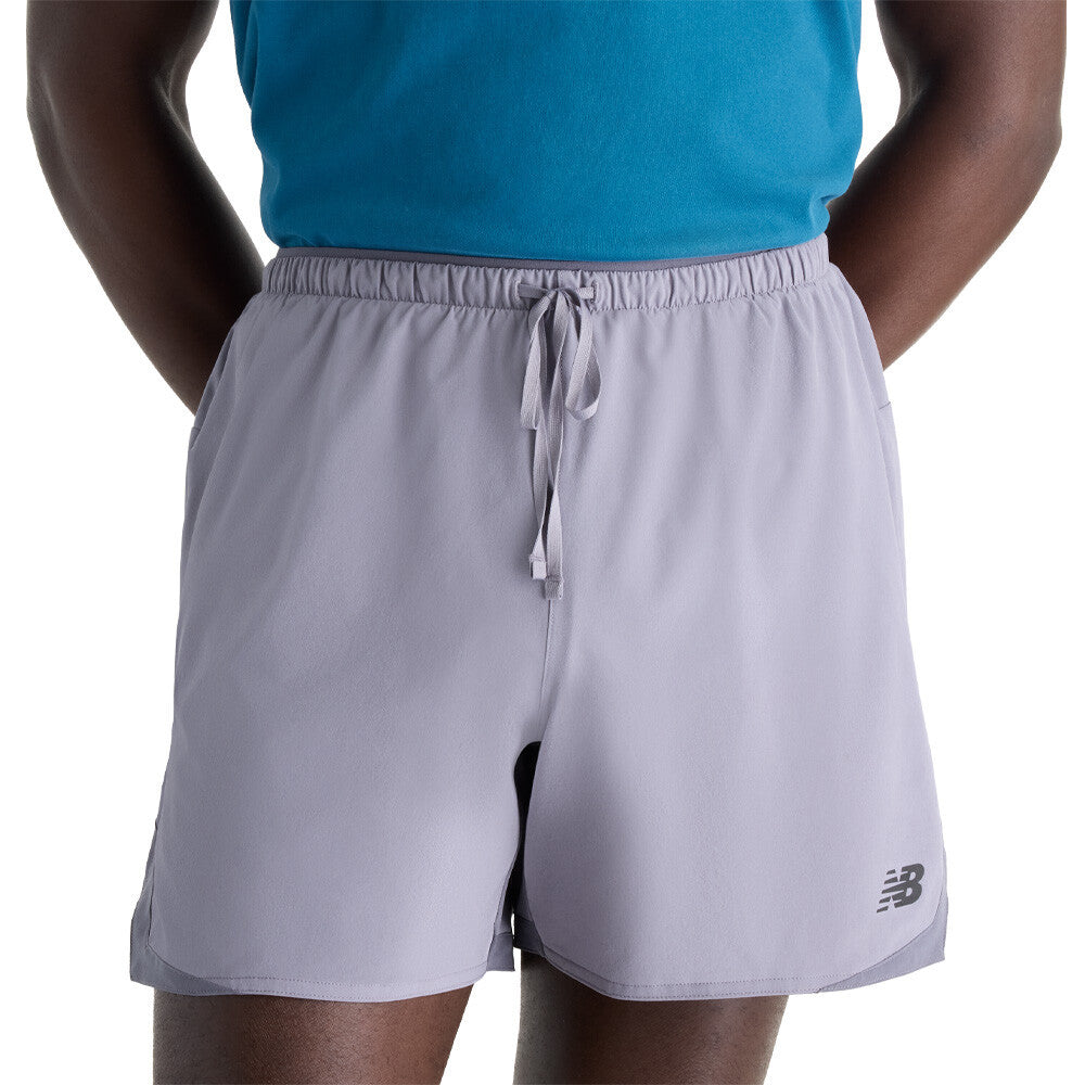New Balance RC Essential 5 Inch Men's Running Shorts - Purple