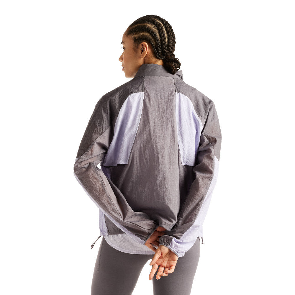 New Balance Reflective RC Women's Jacket - Off Line Grey/Smoked Violet