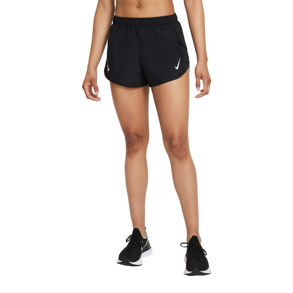 Nike Fast Dri-FIT Tempo Women's Running Shorts - Black/Reflective Silver