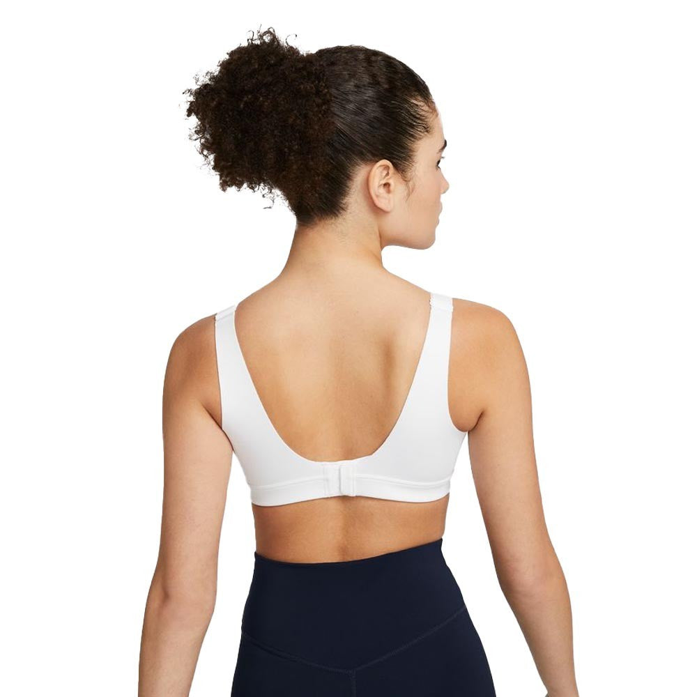 Nike Dri-FIT Alpha High-Support Women's Sports Bra - White/Stone Mauve
