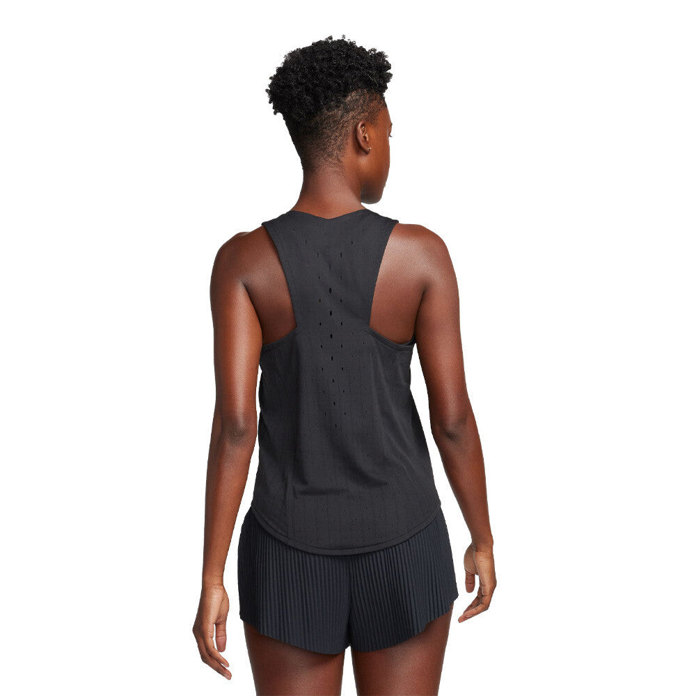 Nike Dri-FIT ADV Aeroswift Women's Tank Top - Black/White