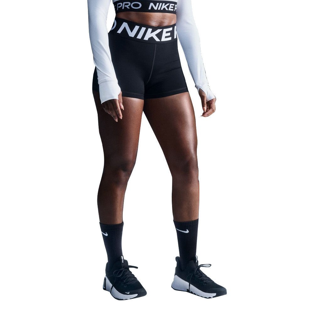 Nike Pro Sculpt 3-Inch Women's Shorts - Black/White