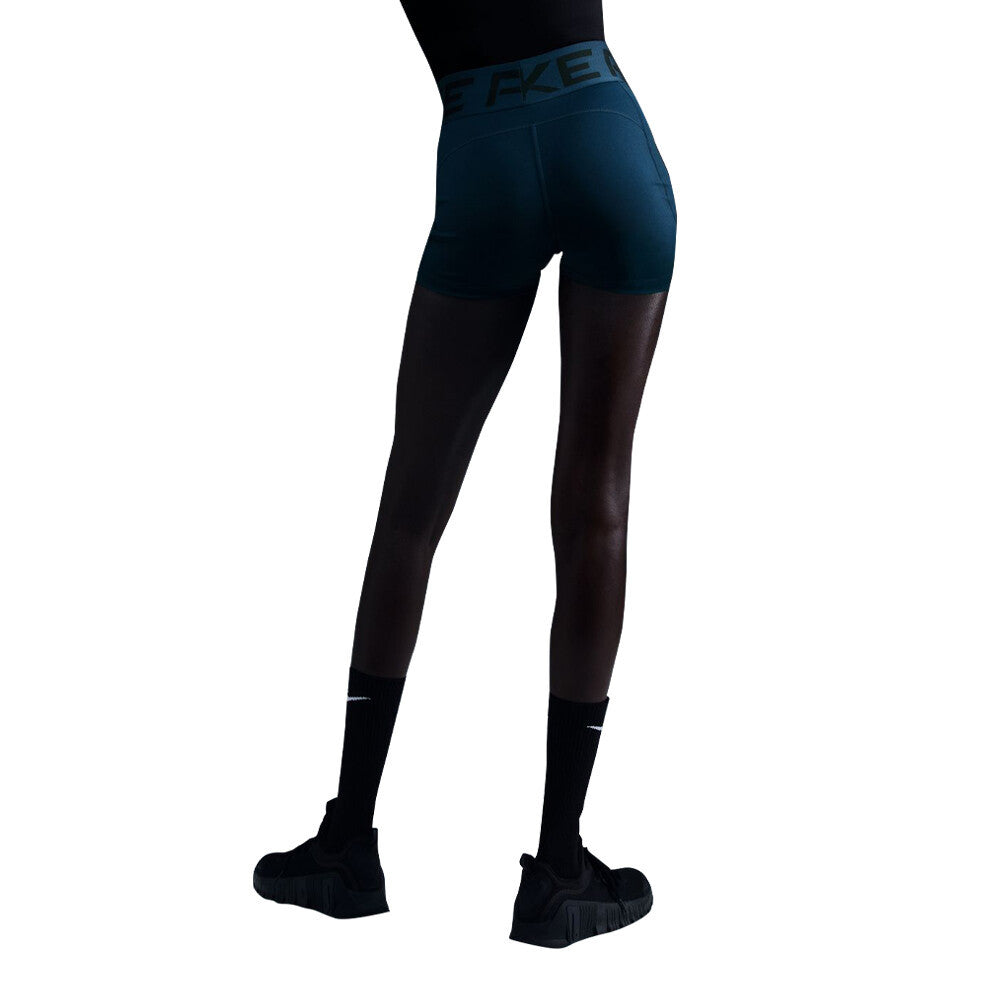 Nike Pro Sculpt 3-Inch Women's Shorts - Armoury Navy/White