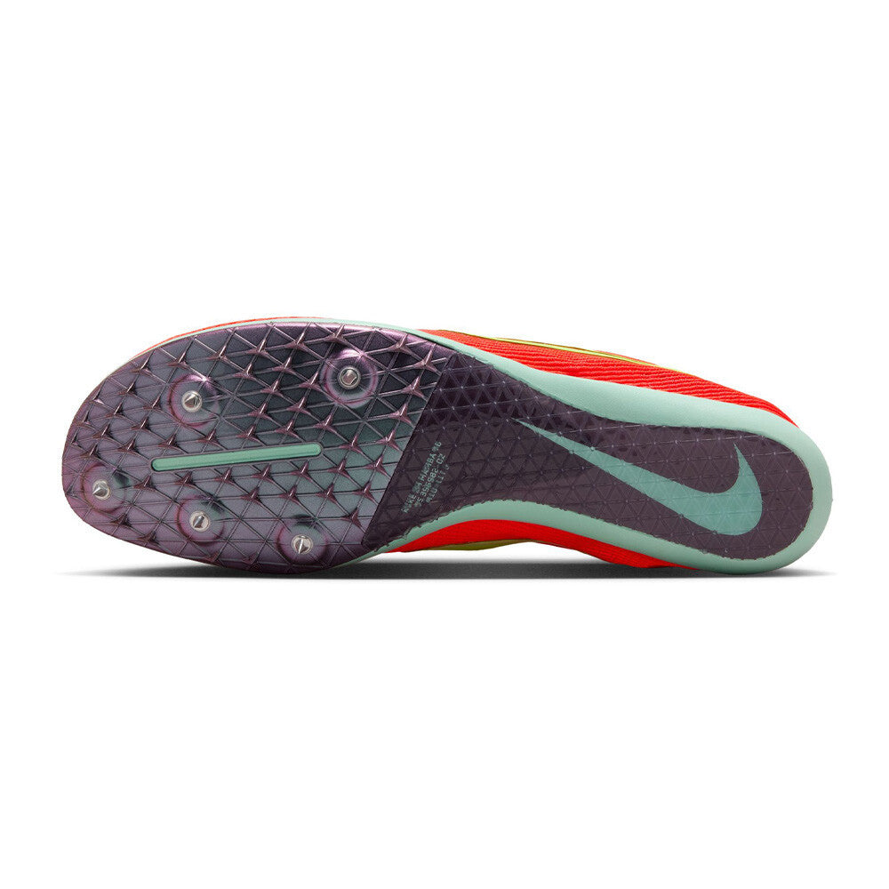 Nike Zoom Mamba 6 Track Men's Spikes - Bright Crimson/Washed Coral/Hyper Orange