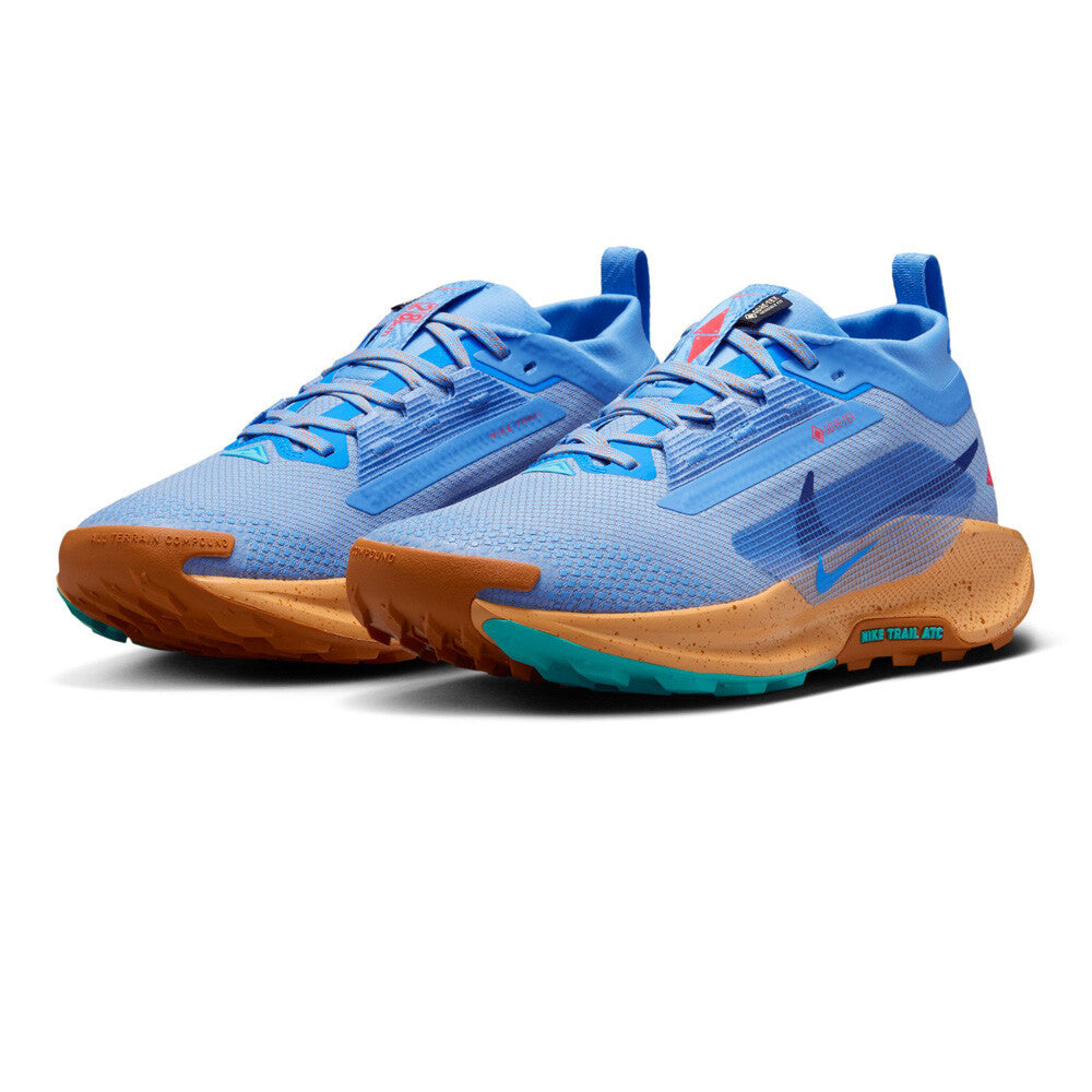 Nike ReactX Pegasus Trail 5 GORE-TEX Women's Trail Running Shoes - Blue Beyond/Blue Void/Copper Moon