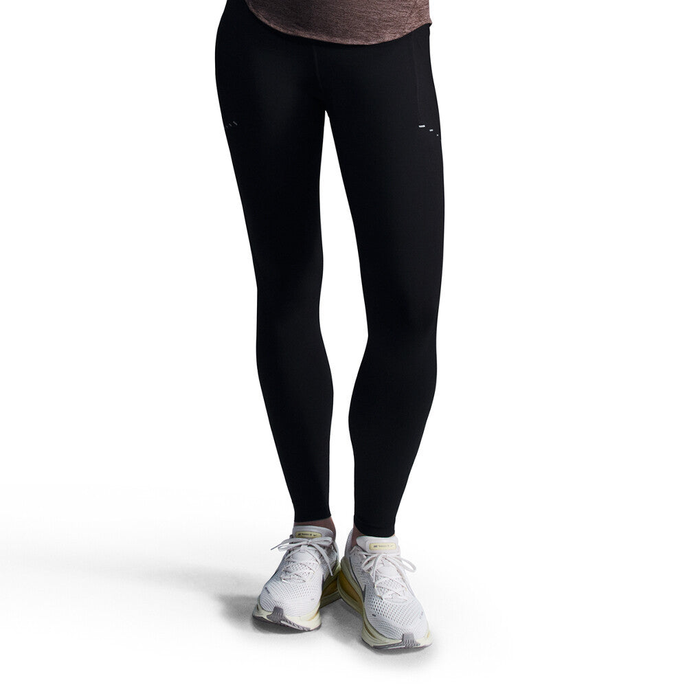 Nike Dri-FIT Swift 7/8 Women's Tights - Black/Reflective Silver