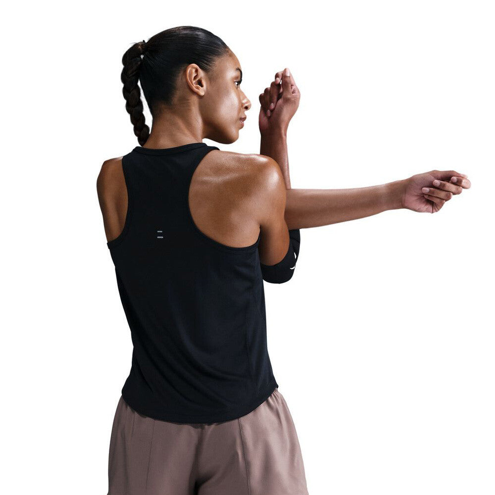 Nike Tempo Dri-FIT Women's Running T-Shirt - Black/Reflective Silver