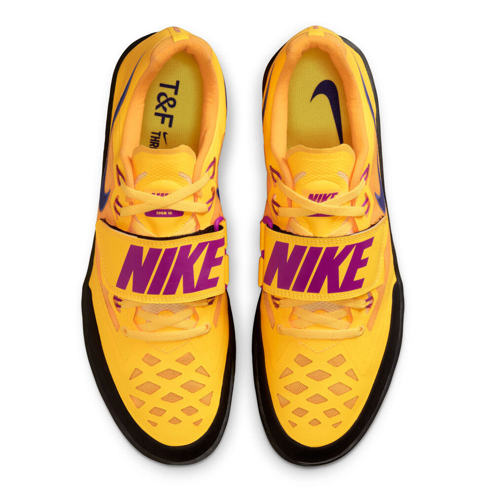 Nike Zoom SD 4 Men's Throwing Shoes - Citron Pulse/Indigo Burst/Laser Orange
