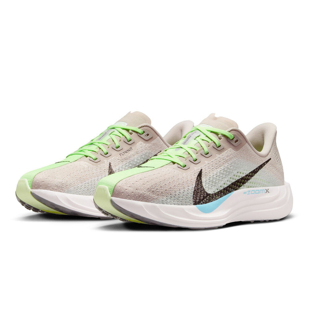 Nike Pegasus Plus Women's Running Shoes - Silt Red/Black/Barely Volt