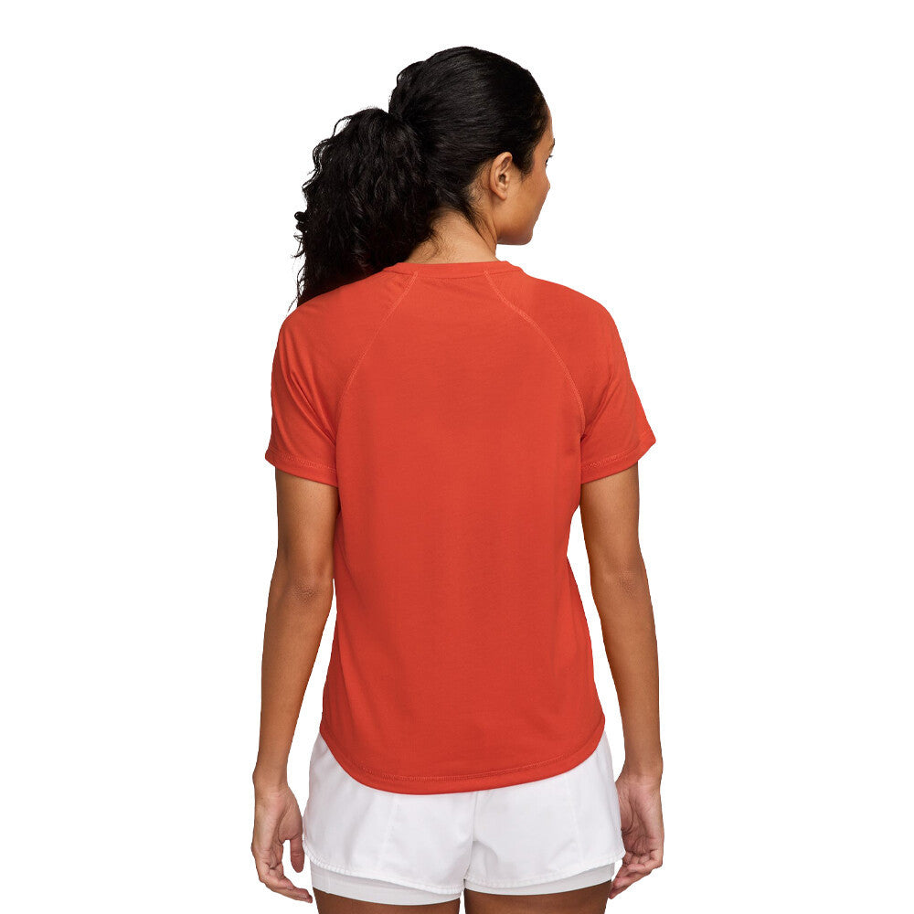 Nike Dri-FIT Women's Running T-Shirt - Picante Red/Black