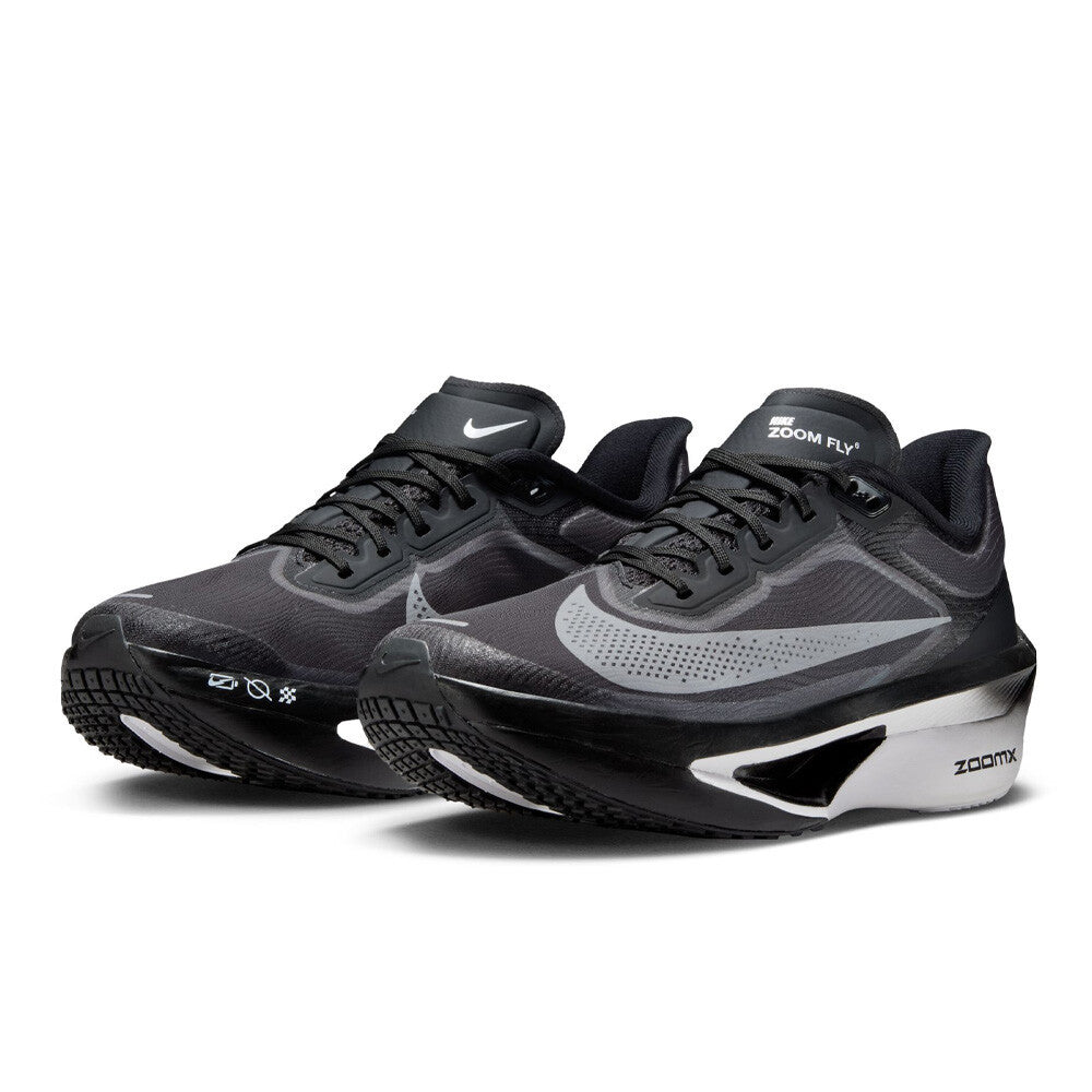 Nike Zoom Fly 6 Women's Running Shoes - Black/White/Light Smoke Grey