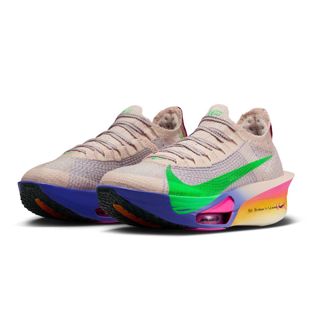 Nike Air Zoom Alphafly Next% 3 EK Women's Running Shoes - Silt Red/Green Shock/Bright Ceramic
