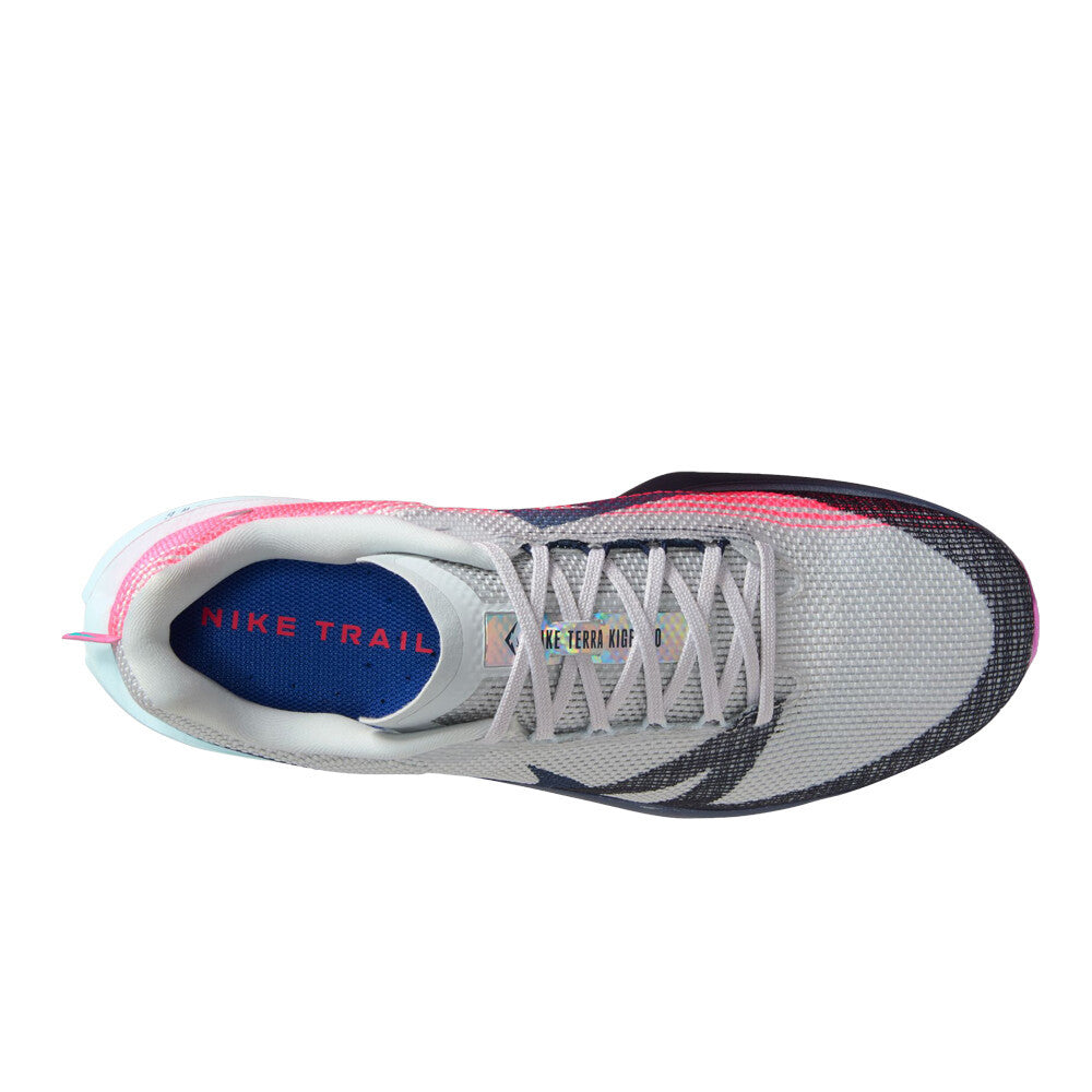 Nike Kiger 10 Men's Trail Running Shoes - Metallic Platinum/Midnight Navy/Sapphire