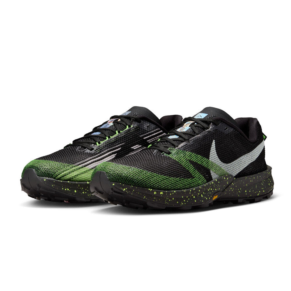 Nike Kiger 10 Men's Trail Running Shoes - Black/Volt Ice/Tattoo