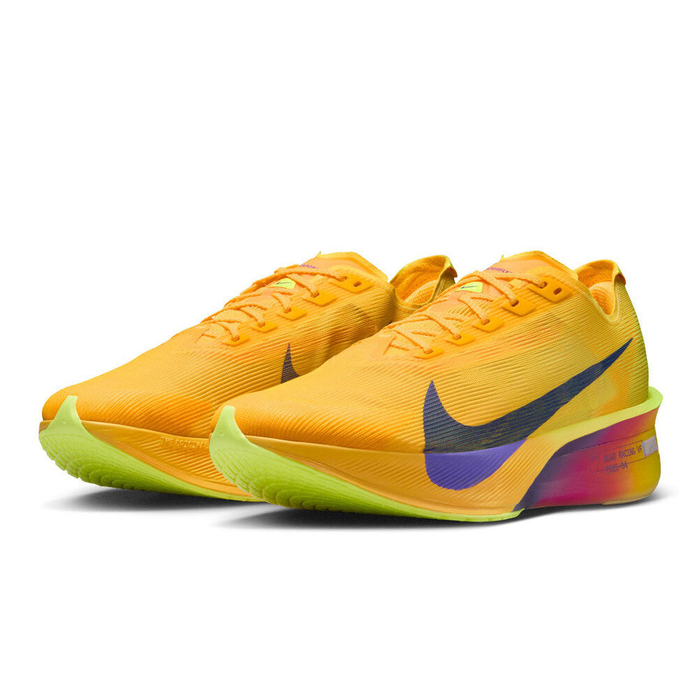 Nike ZoomX Vaporfly Next% 4 Men's Running Shoes - Citron Pulse/Indigo Burst/Laser Orange