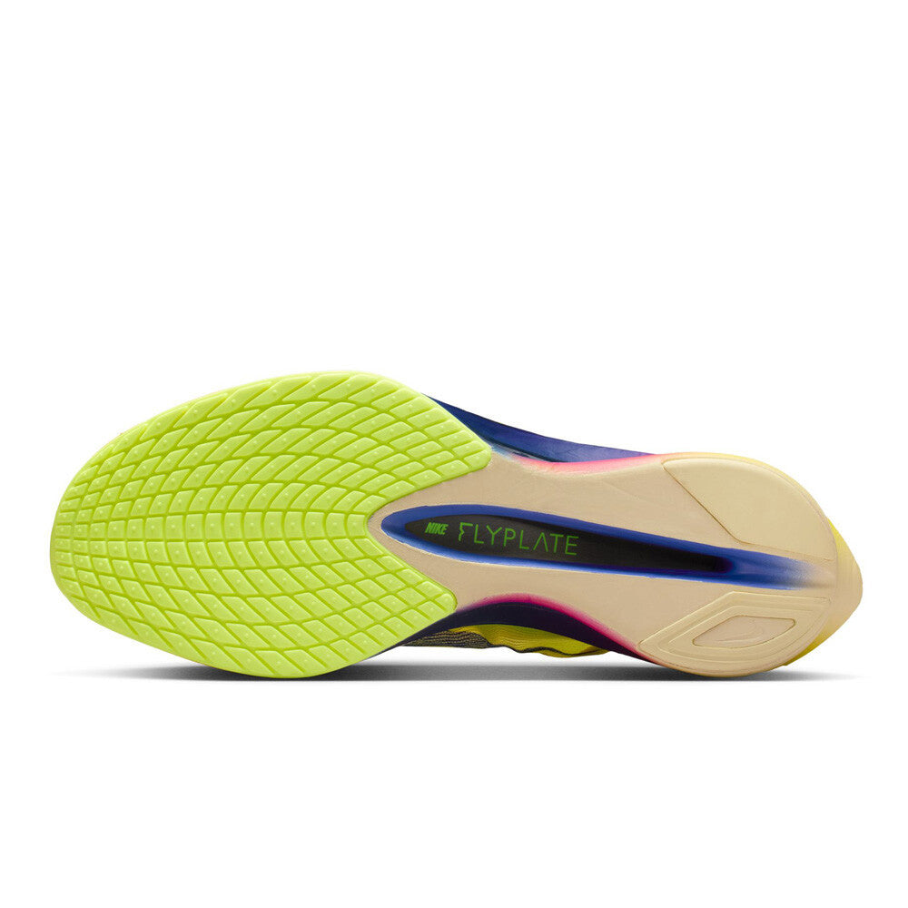 Nike ZoomX Vaporfly Next% 4 Men's Running Shoes - Citron Pulse/Indigo Burst/Laser Orange