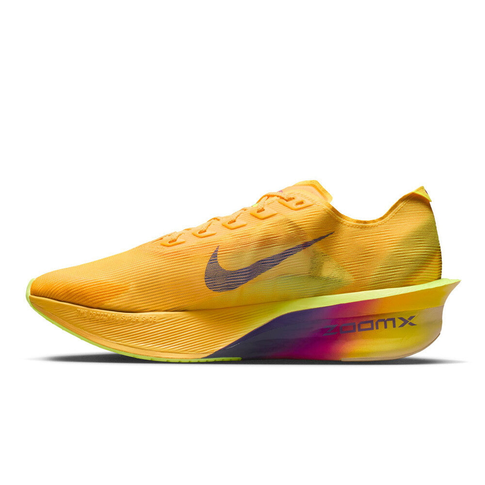 Nike ZoomX Vaporfly Next% 4 Men's Running Shoes - Citron Pulse/Indigo Burst/Laser Orange
