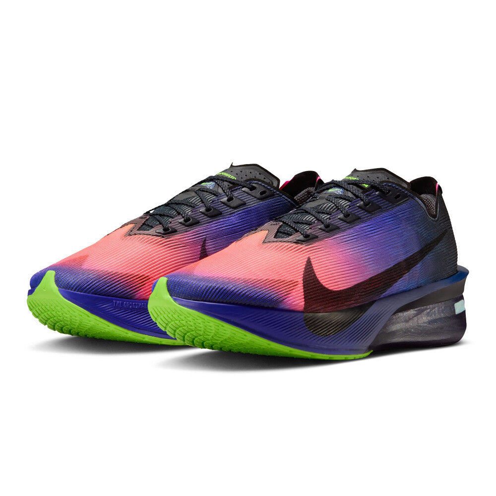 Nike ZoomX Vaporfly Next% 4 Men's Running Shoes - Dark Obsidian/Black/Purple Dynasty