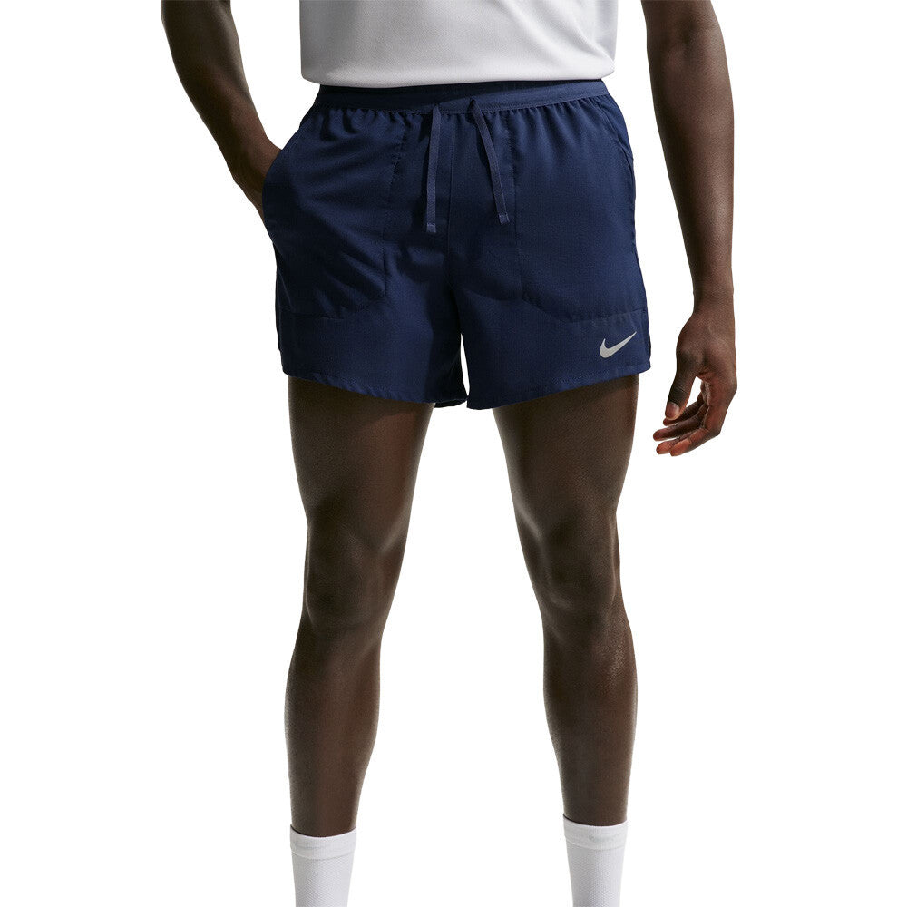 Nike Dri-FIT Stride 5 Inch Brief-Lined Men's Shorts - Midnight Navy